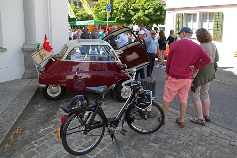 BMW Isetta und Velosolex am O-iO 2019