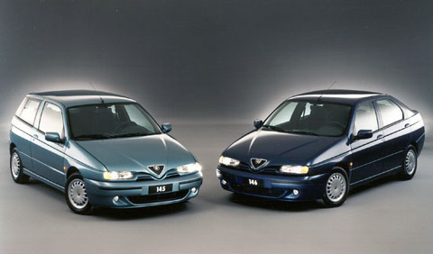 Alfa Romeo 145 und 146 (© Alfa Romeo)