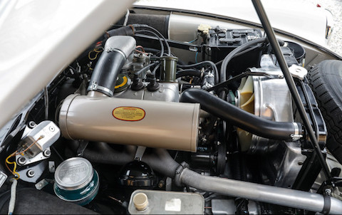 Motor der Citroën DS19 von 1959 (© Gooding & Co)