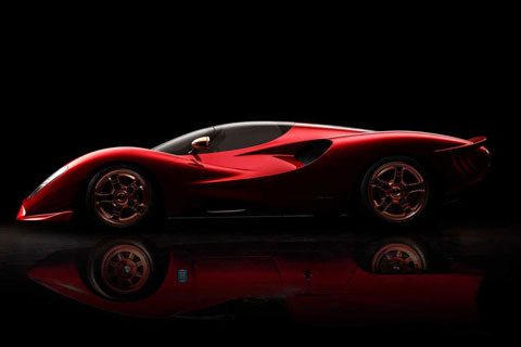 De Tomaso P72 von 2019