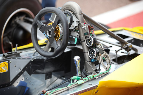 Cockpit des Renault RS10 von 1979