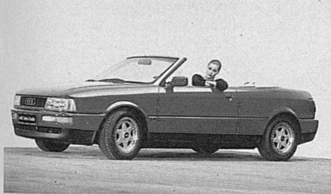 Audi Cabriolet IAA 1989