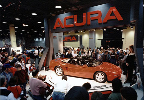 Honda NSX an der Chicago Auto Show 1989