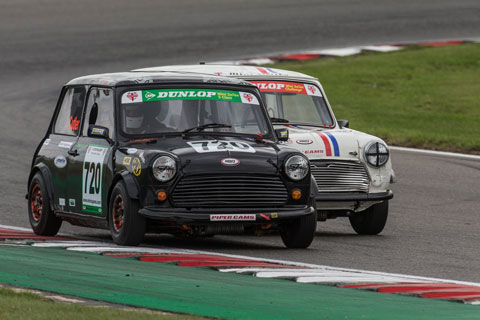 Mini-Rennen anlässlich der DTM Brands Hatch 2019 (© Daniel Reinhard)