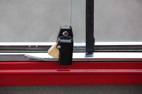 Schiebefenster beim Morris Mini Cooper S 1967
