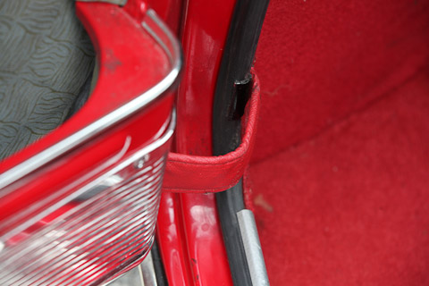 Türhalter beim Morris Mini Cooper S 1967
