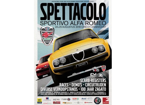Plakat "Spettacolo Sportivo"