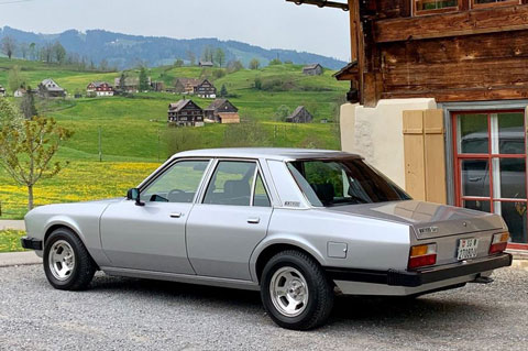 Monteverdi Sierra V8 von 1980 von hinten