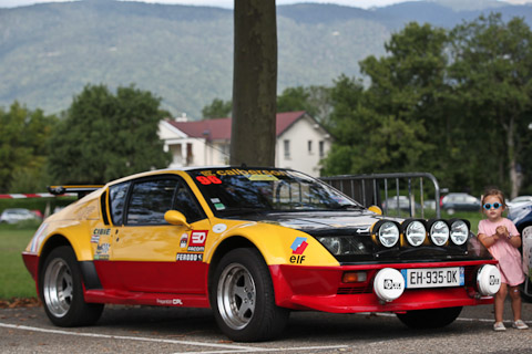 Alpine-Renault A310 Rallye-Auto