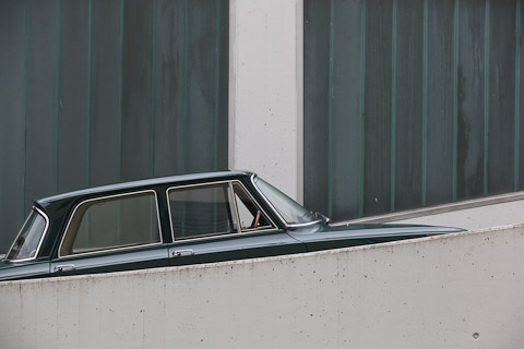 Konturen eines Alfa Romeo Giulia 1300 ti von 1967