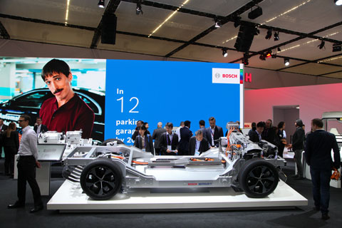 Bosch Plattform auf der IAA 2019