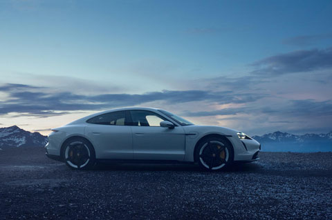 Porsche Taycan Turbo S von 2019 (© Porsche AG)