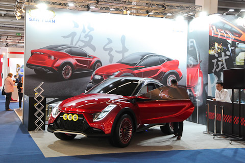 San Yuan an der IAA 2019 (© Bruno von Rotz)