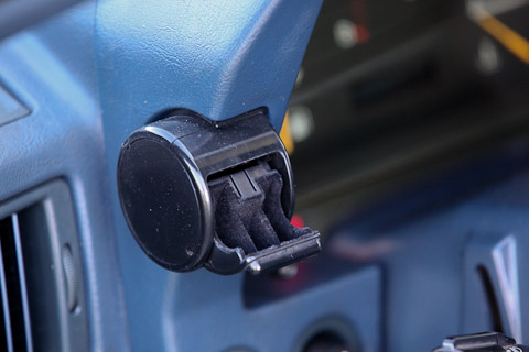 Münzfach im Toyota Celica Supra 2.8i von 1983