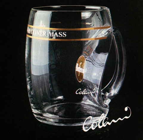 Warsteiner Mass 1981 von Luigi Colani