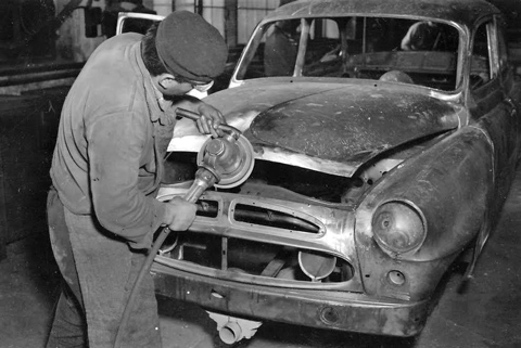 Skoda Produktion um 1960