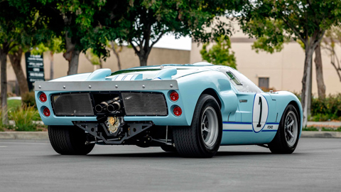Heck des Superperformance Ford GT40 1966 (© Mecum)