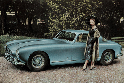Ferrari 250 Europa im Prospekt von 1954 (Ni-Cola Classics)