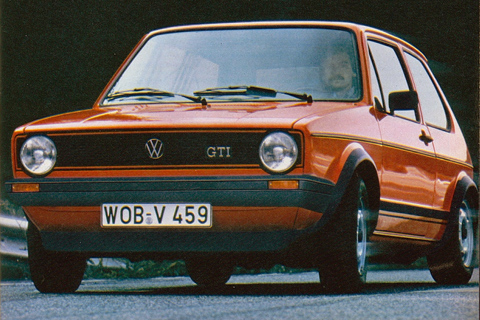 VW Golf GTI von 1979 in der Werbung