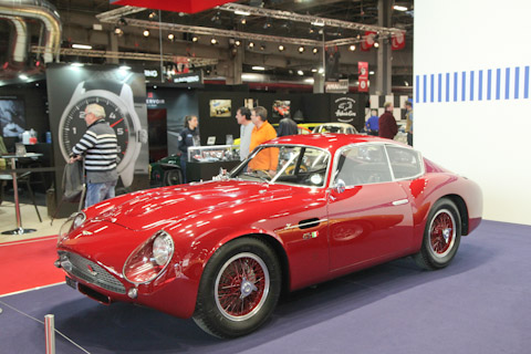 Aston Martin DB4 GT Zagato an der Rétromobile Paris 2020