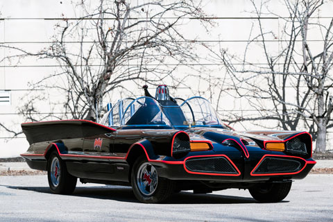 Batmobile Replica von 1966 (© Josh Sweeney - Courtesy RM/Sotheby's)