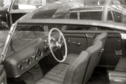 Blick ins Interieur des Fusi-Ferro Aurora 8 von 1948