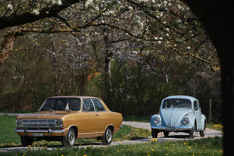 Opel Kadett versus VW 1300