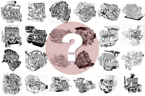 Autokennerquiz 80 - Motorkonstruktionen