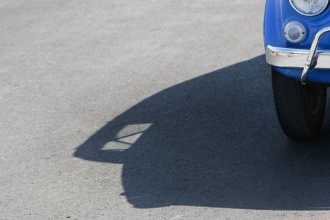 Schatten des Fiat 500 L von 1967