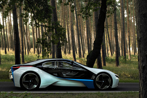 BMW Vision EfficientDynamics 2009 (© BMW AG)