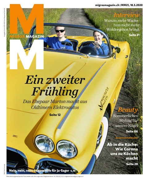 Titelblatt Migros-Magazin 21 vom 18.5.2020
