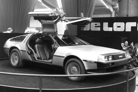 DeLorean DMC-12 in Genf 1981 (© Automobil Revue)