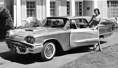 Ford Thunderbird mit Edelstahlkarosserie von 1960