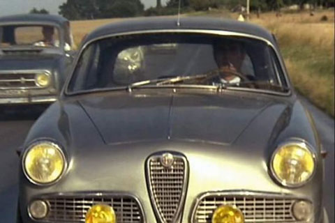 Artikelbild Michel Piccoli und die Alfa Romeo Giulietta Sprint
