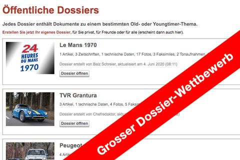 Artikelbild Grosser Dossier-Wettbewerb