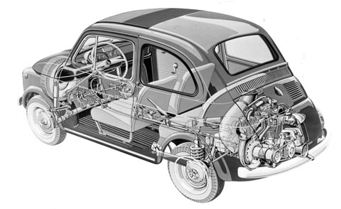 Fiat 500 von 1965