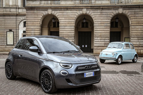 Fiat 500 Elektrisch 2020 (© FCA)
