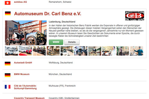 Hervorgehobenes Museumsprofil