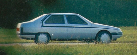 Alfa Romeo 164 - Prototyp im Jahr 1984 (© AMS)
