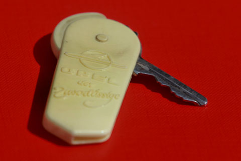 Schlüssel zum Opel Olympia Rekord von 1953