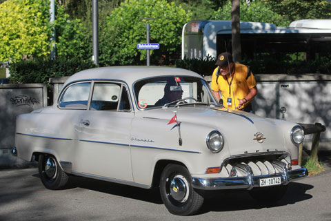 Opel Olympia Rekord von 1953 am ZCCA 2020