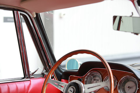 C-Säule des BMW 3200 CS von 1964
