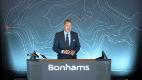 Bonhams Bonmont 2020 - der Auktionator