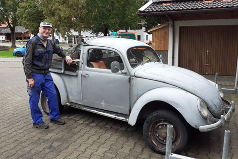 VW Käfer Pickup von 1949