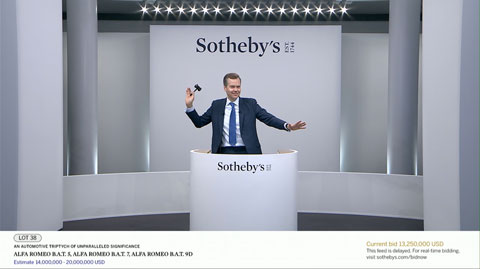 Sotheby's - B.A.T. Trio verkauft