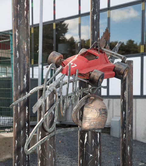 Zolder - Erinnerung an Gilles Villeneuve (© Daniel Reinhard)