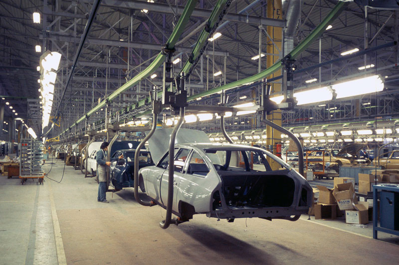 Bau des Citroën CX im Jahr 1980 (© Zwischengas Archiv)