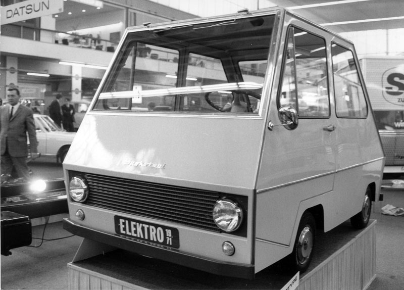 Elektroauto für die Stadt aus den Niederlande im Jahr 1970