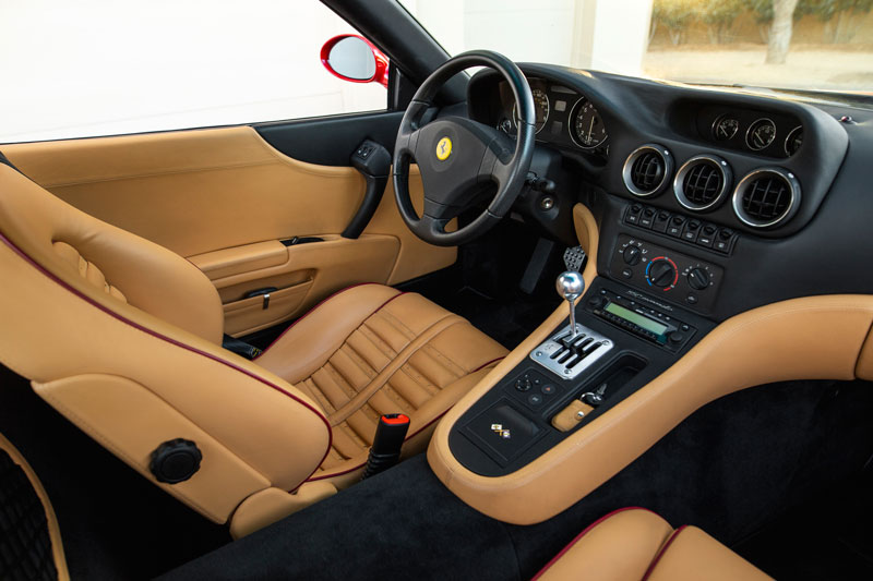 Interieur des Ferrari 550 Maranello von 2000 (© Patrick Ernzen - Courtesy RM/Sotheby's)