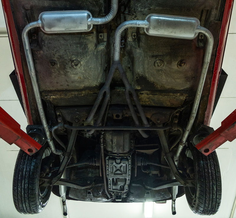 Boden des Alfa Romeo Alfasud 1.2 Ti Bimotore Wainer (© Paolo Carlini - Courtesy RM/Sotheby's)